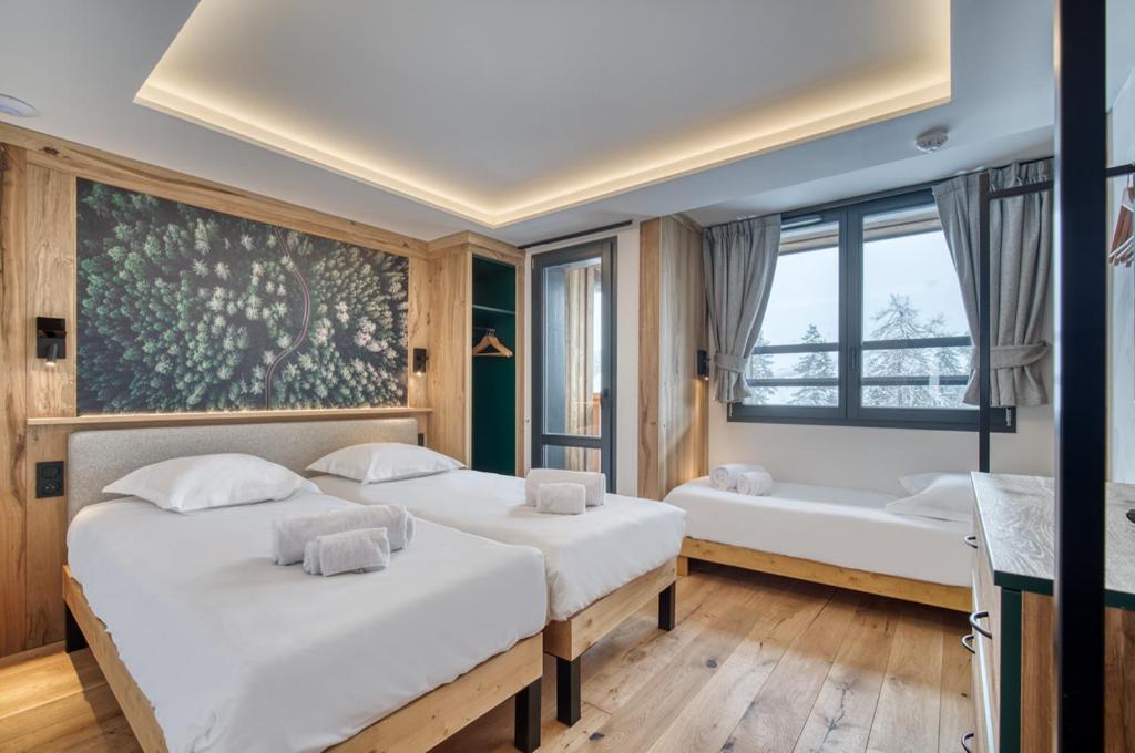 Chalet Hotel Turquoise La Plagne-Tarentaise Exterior foto